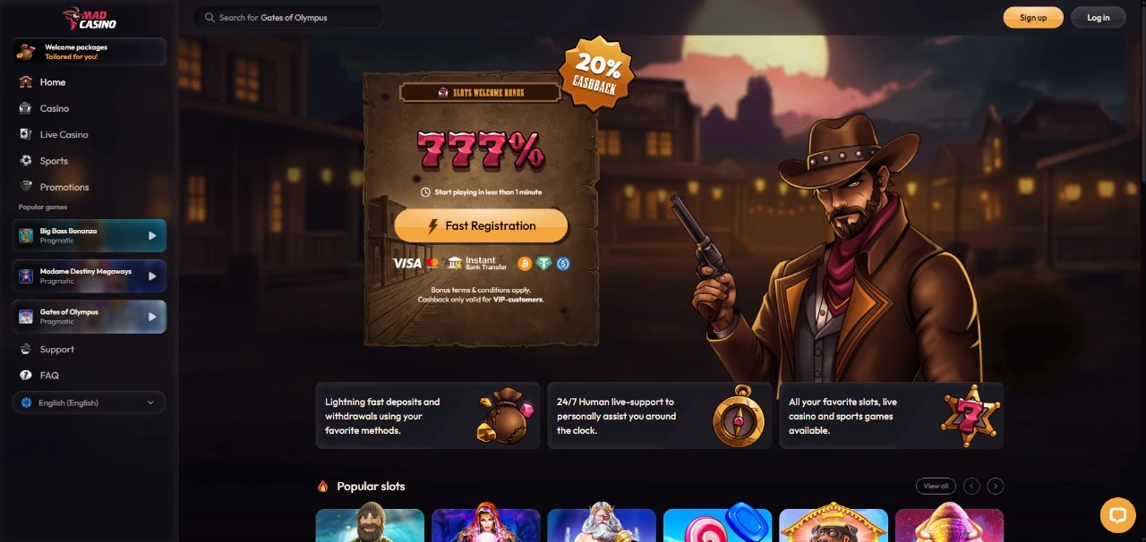 Mad Casino NonGamstop Casino